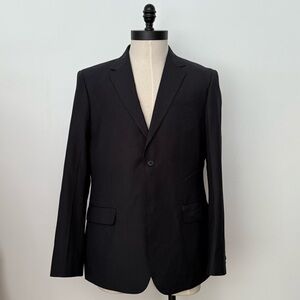 Mexx Men's Black Pinstripe Blazer
